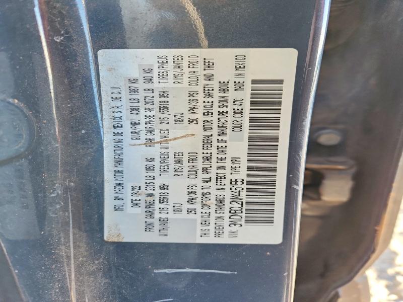 73319115 :رقم المزاد ، 3MVDMBCL2NM445155 vin ، 2022 Mazda Cx-30 مزاد بيع