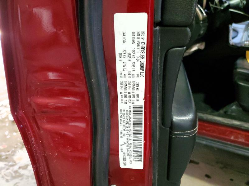 2014 Jeep Grand Cherokee მანქანა იყიდება აუქციონზე, vin: 1C4RJFBG3EC472345, აუქციონის ნომერი: 75039115