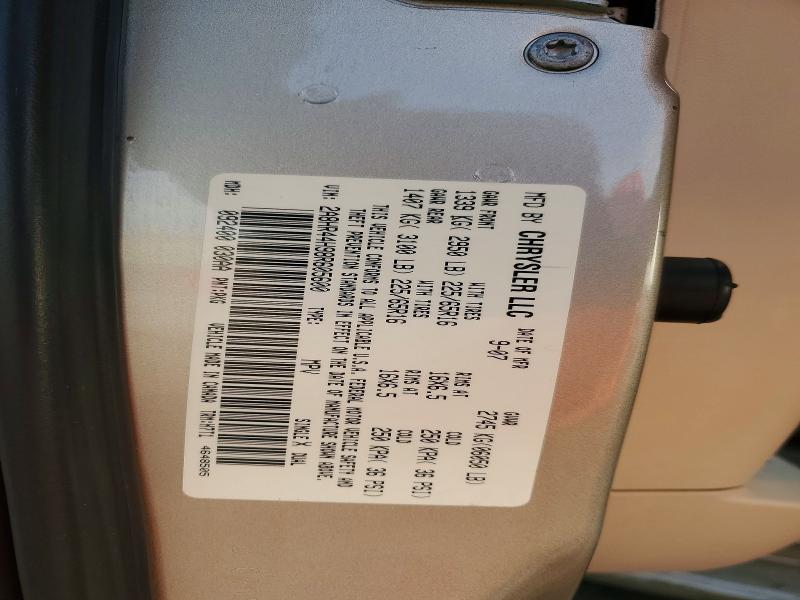 Aukcja sprzedaży 2008 Chrysler Town & Country, vin: 2A8HR44H98R605600, numer aukcji: 75197975