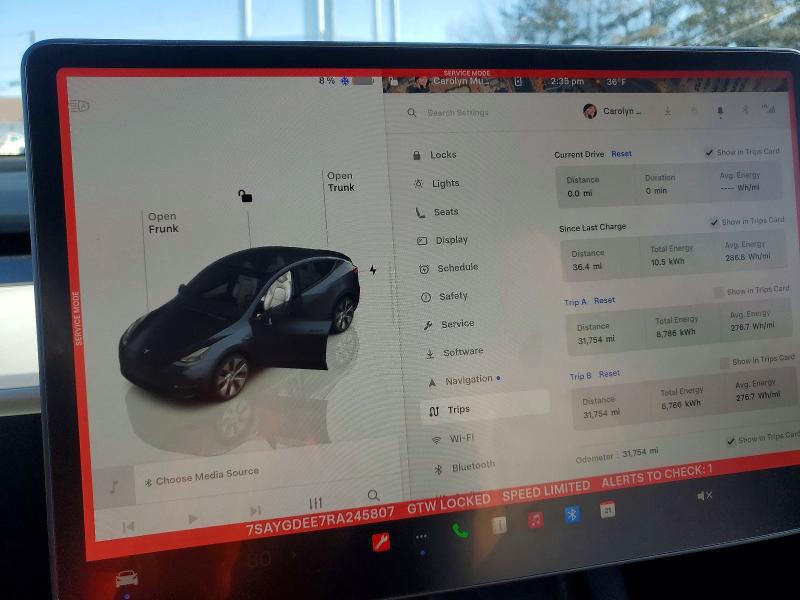 Продажа на аукционе авто 2024 Tesla Model Y, vin: 7SAYGDEE7RA245807, номер лота: 73320545