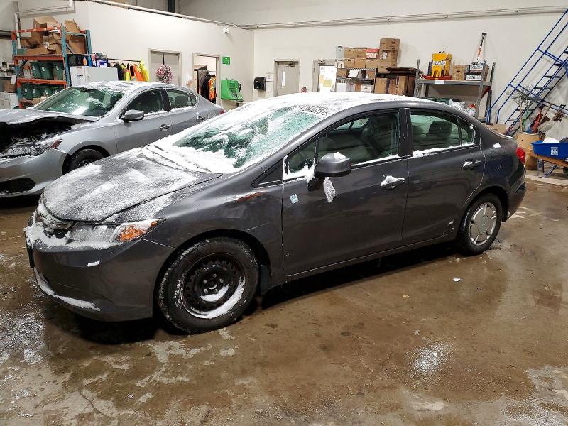 99207515 :رقم المزاد ، 2HGFB2F45CH056589 vin ، 2012 Honda Civic مزاد بيع
