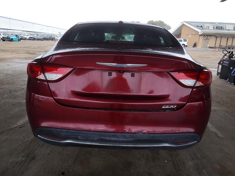 99124035 :رقم المزاد ، 1C3CCCAB6FN624875 vin ، 2015 Chrysler 200 مزاد بيع