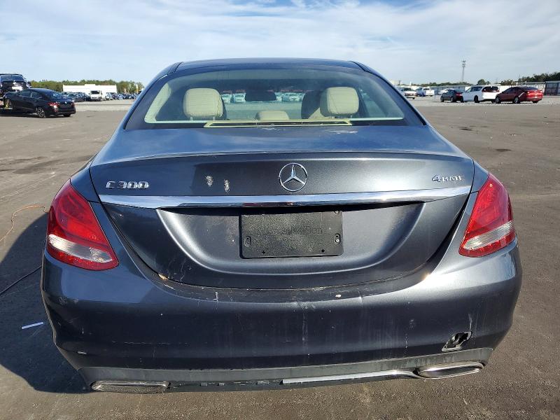Продаж на аукціоні авто 2015 Mercedes-benz C 300 4mat, vin: 55SWF4KB4FU032554, номер лоту: 74024695