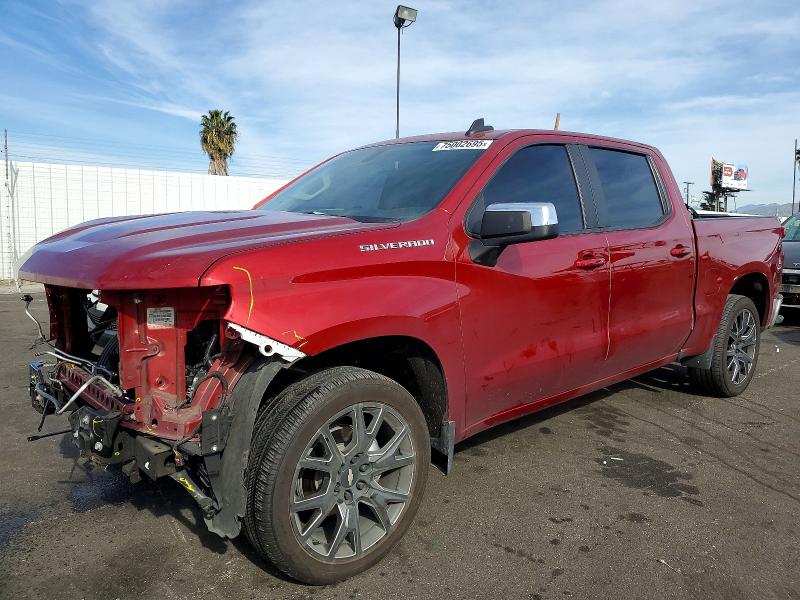 2022 Chevrolet Silverado Ltd მანქანა იყიდება აუქციონზე, vin: 1GCPWCED9NZ157524, აუქციონის ნომერი: 75002695