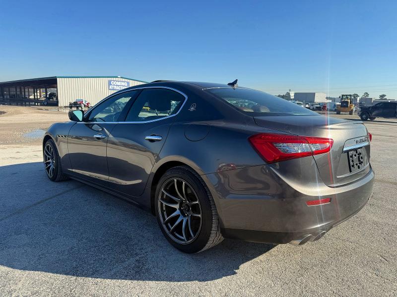 2017 Maserati Ghibli მანქანა იყიდება აუქციონზე, vin: ZAM57XSA9H1206127, აუქციონის ნომერი: 75483095