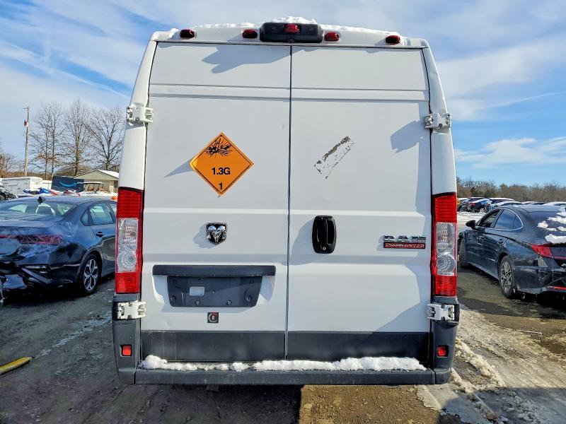 97681385 :رقم المزاد ، 3C6MRVJG7ME537646 vin ، 2021 Ram Promaster 3500 3500 High مزاد بيع