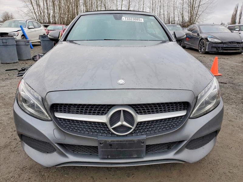 73323085 :رقم المزاد ، WDDWK4KB5HF505136 vin ، 2017 Mercedes-benz C مزاد بيع