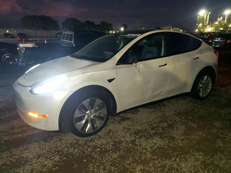 Продажа на аукционе авто 2021 Tesla Model Y, vin: 5YJYGDEE5MF273629, номер лота: 72247495