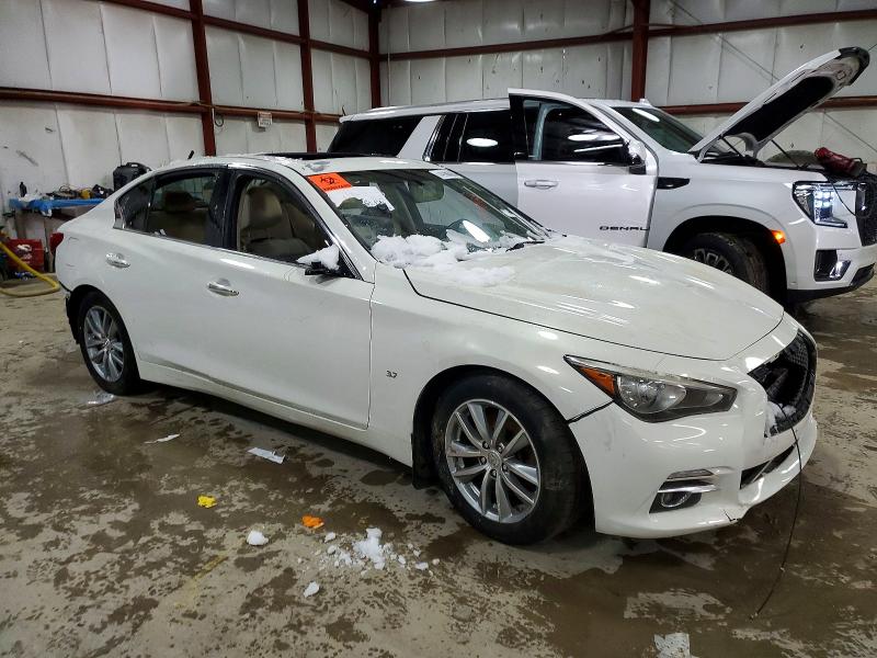 2015 Infiniti Q50 მანქანა იყიდება აუქციონზე, vin: JN1BV7AR3FM418749, აუქციონის ნომერი: 74768305