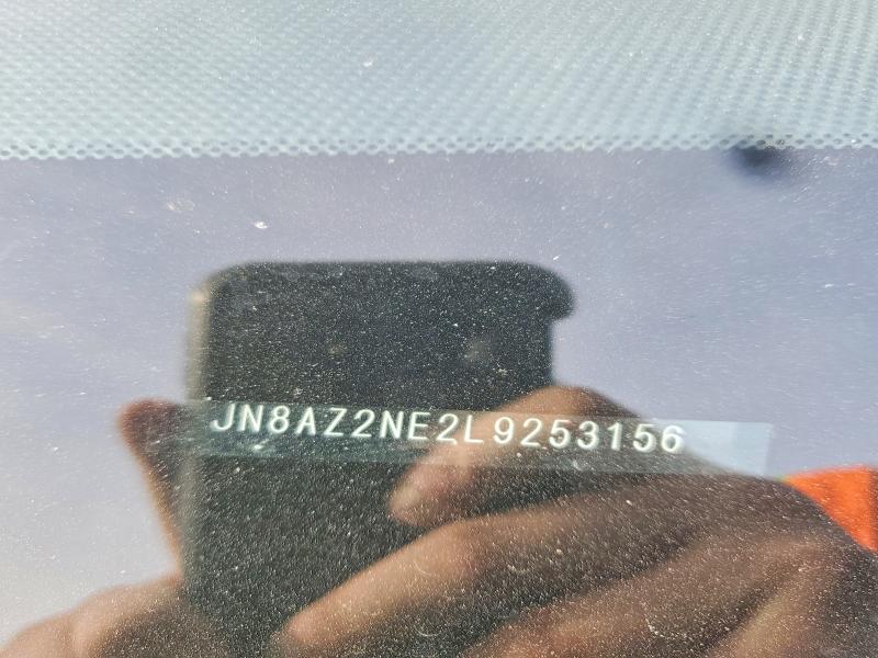 2020 Infiniti Qx80 მანქანა იყიდება აუქციონზე, vin: JN8AZ2NE2L9253156, აუქციონის ნომერი: 73044955