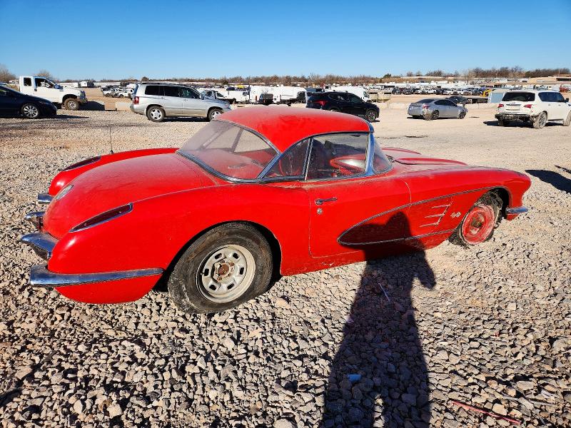 Auction sale of the 1960 Chevrolet Corvette, vin: 00867S109919, lot number: 96575115