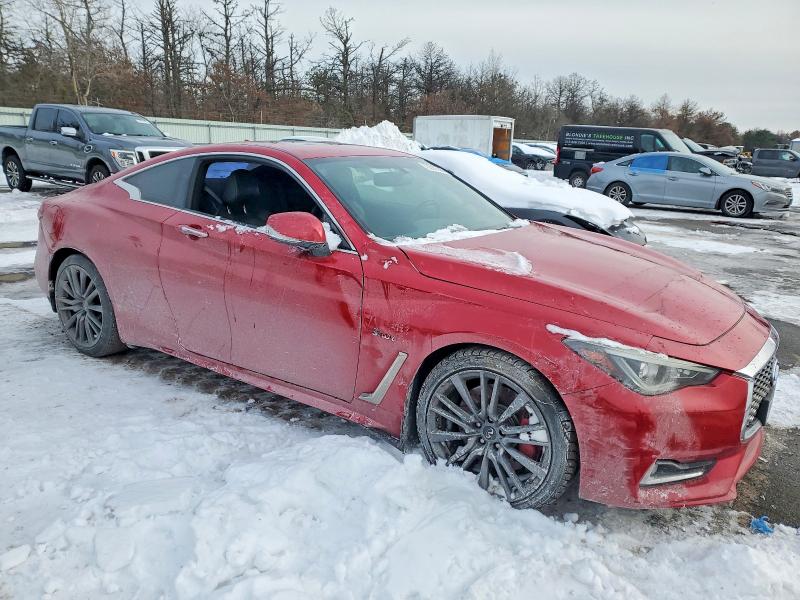 73587565 :رقم المزاد ، JN1FV7EL0HM700955 vin ، 2017 Infiniti Q60 مزاد بيع