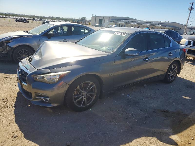 2017 Infiniti Q50 Premiu მანქანა იყიდება აუქციონზე, vin: JN1EV7AP3HM739057, აუქციონის ნომერი: 99870585