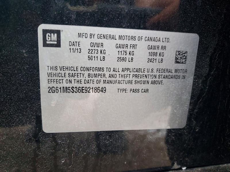 Продаж на аукціоні авто 2014 Cadillac Xts, vin: 2G61M5S36E9218649, номер лоту: 99030745