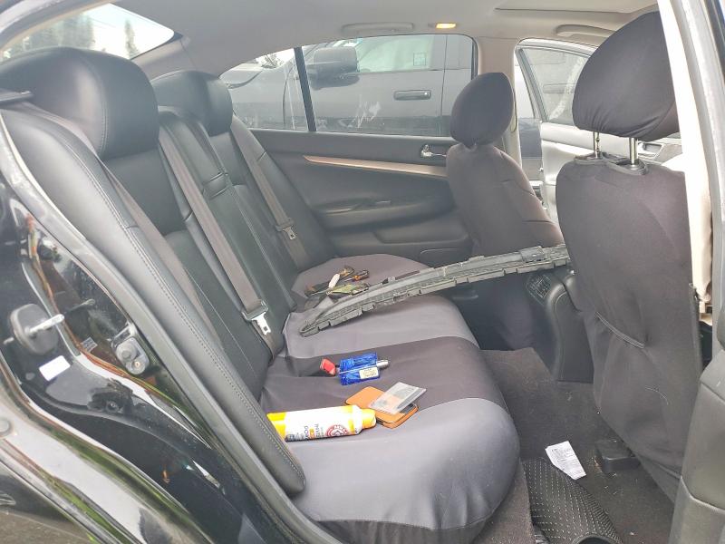 99545875 :رقم المزاد ، JN1DV6AP8BM603696 vin ، 2011 Infiniti G25 Base مزاد بيع