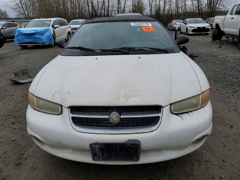 1997 Chrysler Sebring მანქანა იყიდება აუქციონზე, vin: 3C3EL45H0VT559517, აუქციონის ნომერი: 75585175