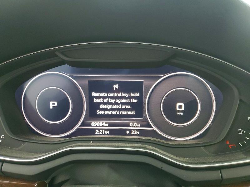 Продажа на аукционе авто 2018 Audi A4, vin: WAUENAF4XJA037525, номер лота: 74106205