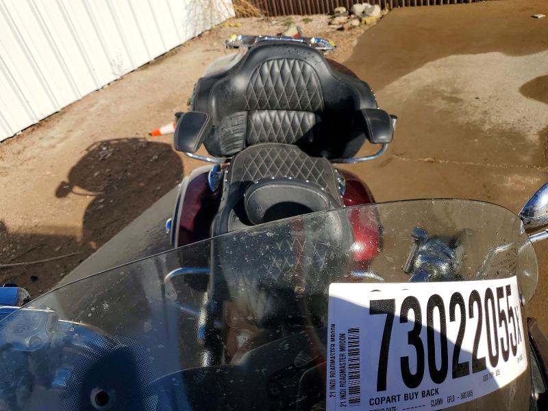 2021 Indian Motorcycle Co. Roadmaster მანქანა იყიდება აუქციონზე, vin: 56KTRABB8M3400507, აუქციონის ნომერი: 73022055