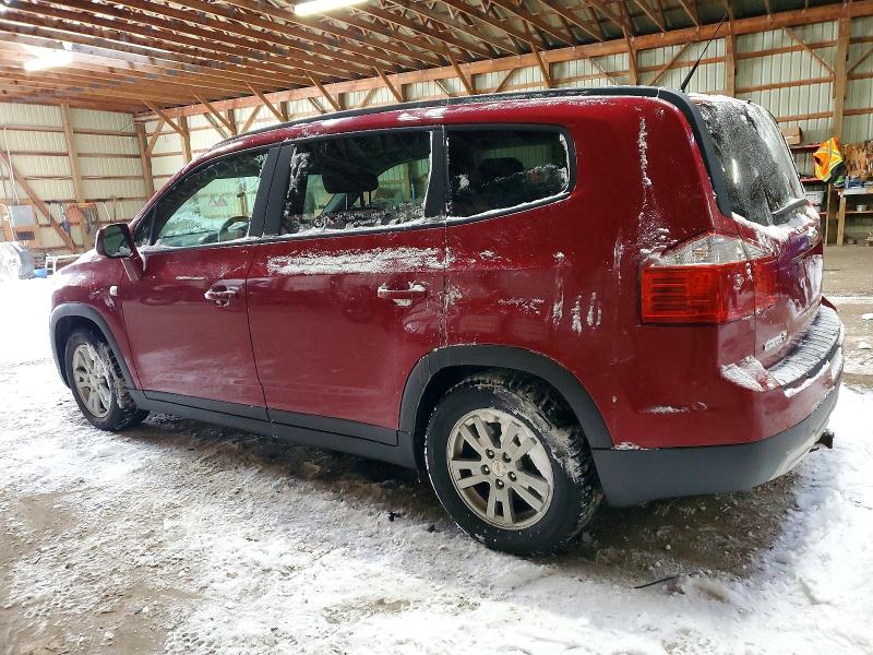 Aukcja sprzedaży 2012 Chevrolet Orlando Lt, vin: KL77P2EM4CK521603, numer aukcji: 74584665