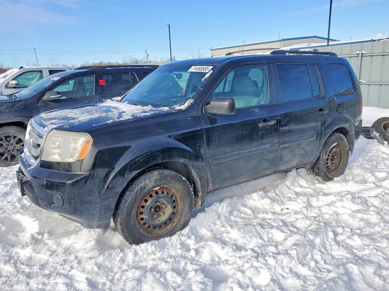 Auction sale of the 2011 Honda Pilot Lx, vin: 5FNYF4H20BB507600, lot number: 74468565