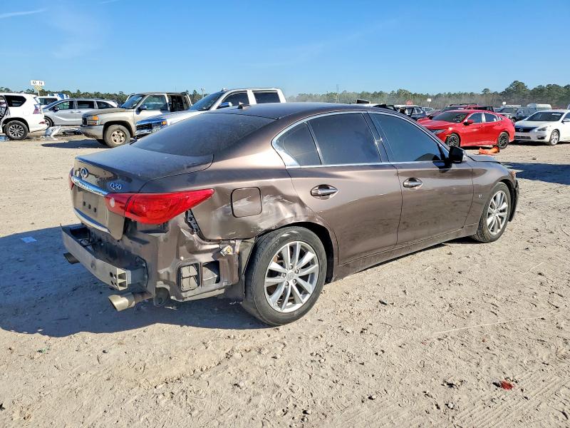 73511985 :رقم المزاد ، JN1BV7APXFM341652 vin ، 2015 Infiniti Q50 مزاد بيع