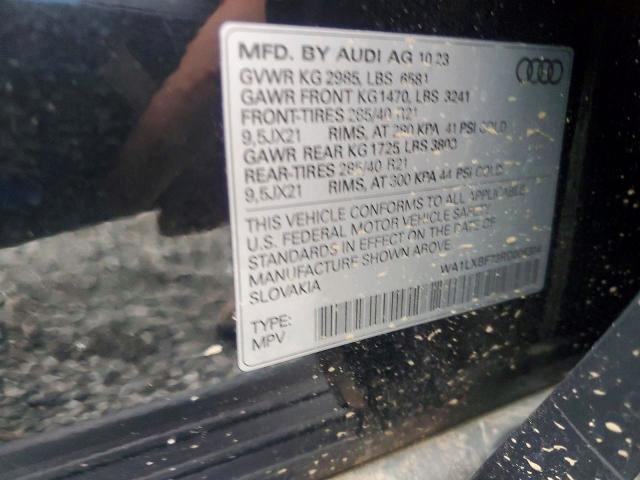 Продажа на аукционе авто 2024 Audi Q7 Premium, vin: WA1LXBF73RD006304, номер лота: 97857605