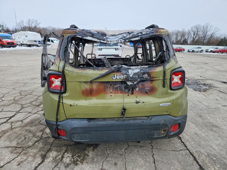 2015 Jeep Renegade მანქანა იყიდება აუქციონზე, vin: ZACCJABT3FPB30154, აუქციონის ნომერი: 75580235