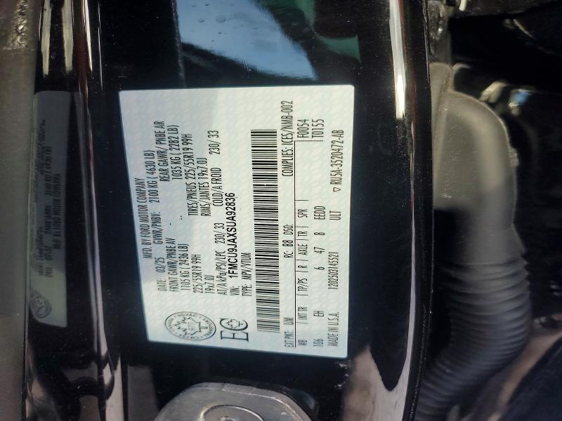 Продаж на аукціоні авто 2025 Ford Escape Pla, vin: 1FMCU9JAXSUA92836, номер лоту: 72877445