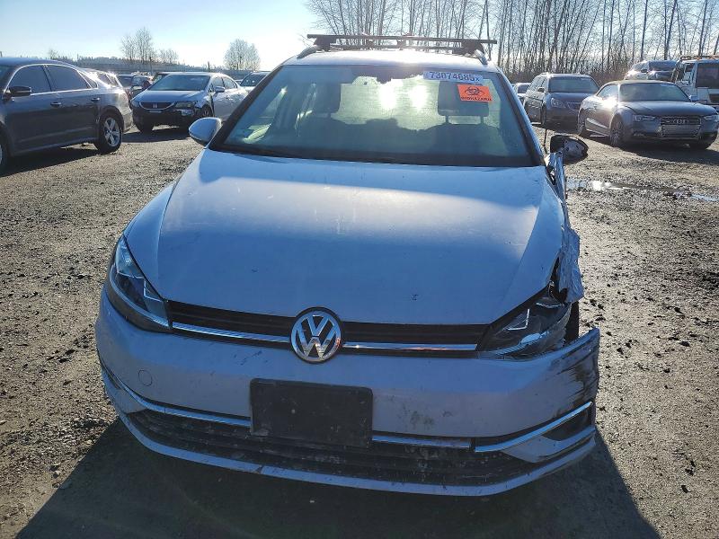 2019 Volkswagen Golf Sportwagen მანქანა იყიდება აუქციონზე, vin: 3VW217AUXKM508683, აუქციონის ნომერი: 73074685