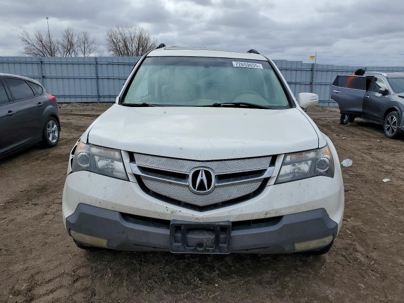 72659655 :رقم المزاد ، 2HNYD28249H502747 vin ، 2009 Acura Mdx مزاد بيع