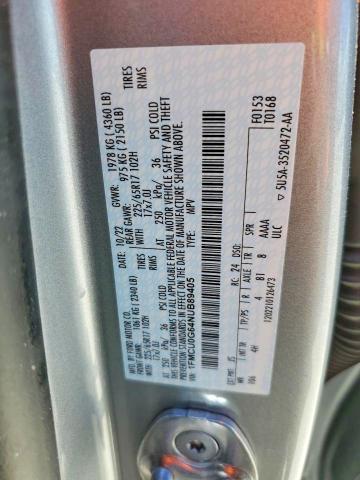Aukcja sprzedaży 2022 Ford Escape Se, vin: 1FMCU0G64NUB89405, numer aukcji: 72278365