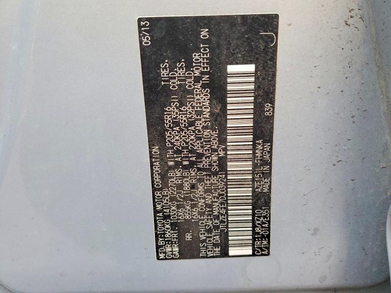 74574355 :رقم المزاد ، JTLZE4FE7DJ039241 vin ، 2013 Toyota Scion Xb مزاد بيع