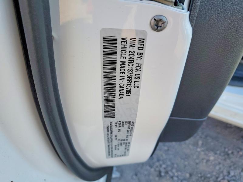 73512805 :رقم المزاد ، 2C4RC1S76RR137851 vin ، 2024 Chrysler Pacifica مزاد بيع