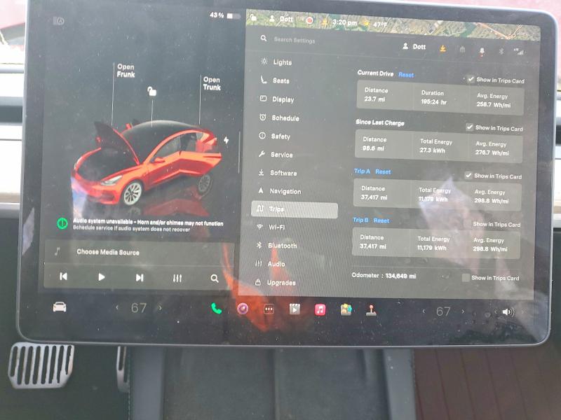 Продаж на аукціоні авто 2022 Tesla Model 3, vin: 5YJ3E1EA4NF189539, номер лоту: 73848125