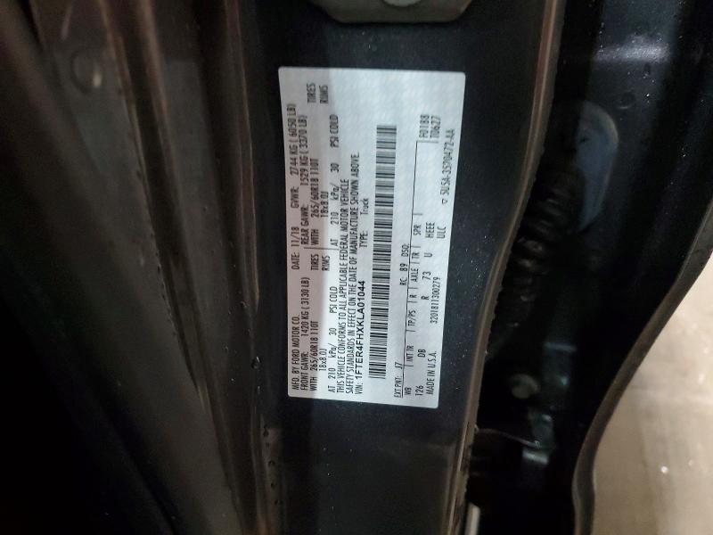 2019 Ford Ranger მანქანა იყიდება აუქციონზე, vin: 1FTER4FHXKLA01044, აუქციონის ნომერი: 98311675