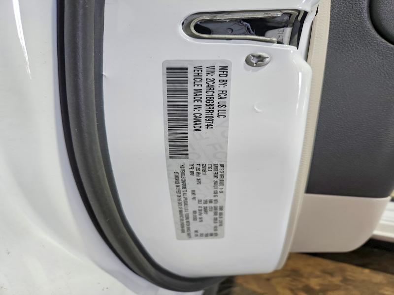 Продажа на аукционе авто 2024 Chrysler Pacifica, vin: 2C4RC1BG8RR109744, номер лота: 75189695