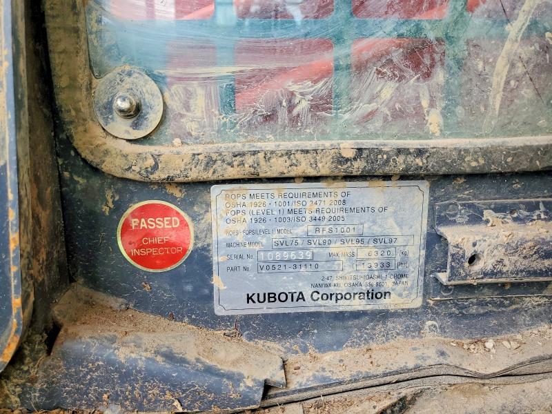 72665315 :رقم المزاد ، 10896390000000000 vin ، 2023 Kubota Svl97-2hc مزاد بيع