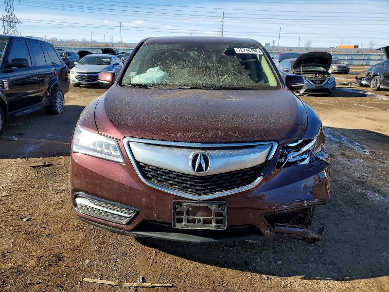 Продаж на аукціоні авто 2016 Acura Mdx Techno, vin: 5FRYD4H49GB034812, номер лоту: 72746485