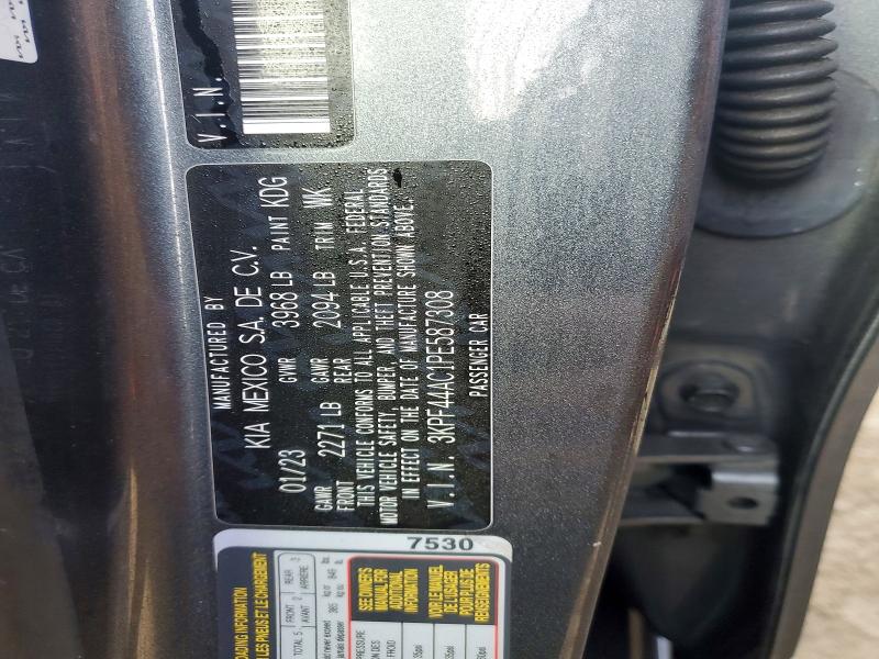 Aukcja sprzedaży 2023 Kia Forte, vin: 3KPF44AC1PE587308, numer aukcji: 98994025