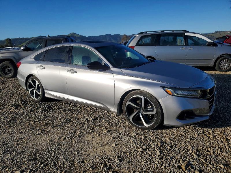 2022 Honda Accord მანქანა იყიდება აუქციონზე, vin: 1HGCV2F39NA004529, აუქციონის ნომერი: 97780545