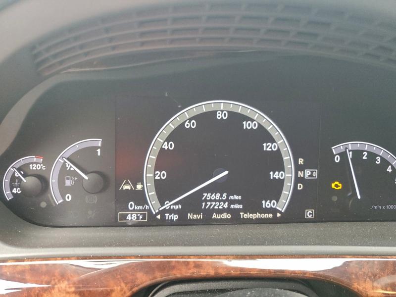 2010 Mercedes-benz S 550 4mat მანქანა იყიდება აუქციონზე, vin: WDDNG8GB4AA304327, აუქციონის ნომერი: 99142765