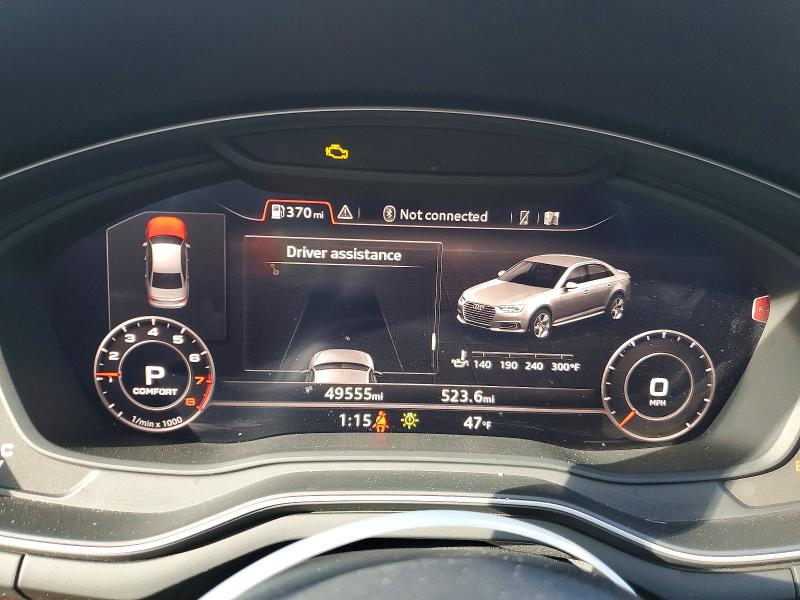 Aukcja sprzedaży 2019 Audi A4 Premium, vin: WAUENAF40KA118258, numer aukcji: 73036735
