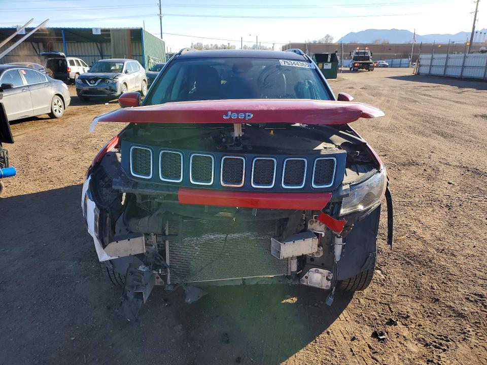 Aukcja sprzedaży 2020 Jeep Compass, vin: 3C4NJDBB7LT244535, numer aukcji: 75344365