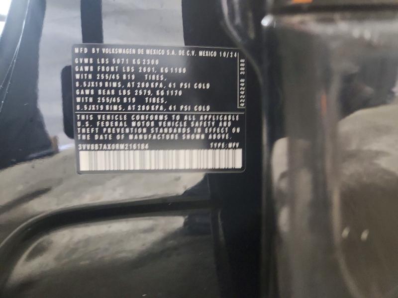 Продаж на аукціоні авто 2024 Volkswagen Tiguan, vin: 3VV8B7AX0RM216184, номер лоту: 73454895