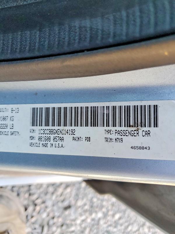 Продажа на аукционе авто 2014 Chrysler 200 Tourin, vin: 1C3CCBBGXEN114192, номер лота: 75170605