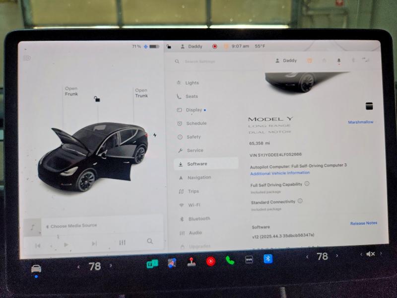 Продажа на аукционе авто 2020 Tesla Model Y, vin: 5YJYGDEE4LF052666, номер лота: 73001175