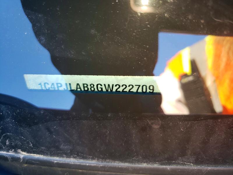 Продаж на аукціоні авто 2016 Jeep Cherokee, vin: 1C4PJLAB8GW222709, номер лоту: 73390265