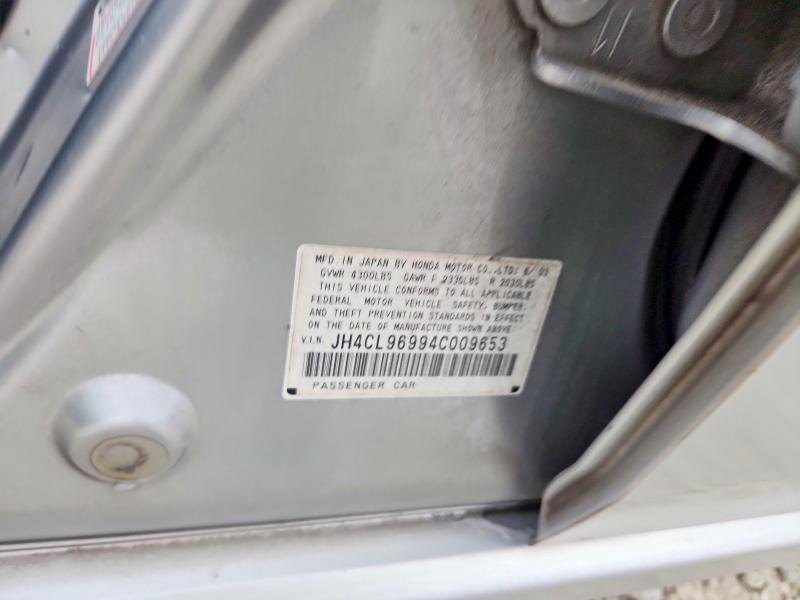 Продажа на аукционе авто 2004 Acura Tsx, vin: JH4CL96994C009653, номер лота: 97638545