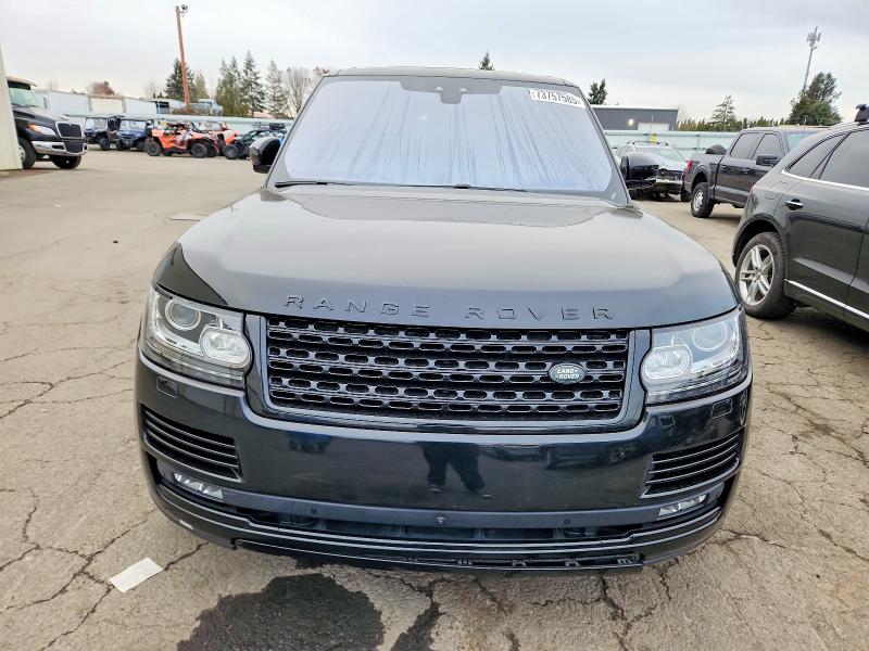 73757585 :رقم المزاد ، SALGS2FE9HA330077 vin ، 2017 Land Rover Range Rove مزاد بيع