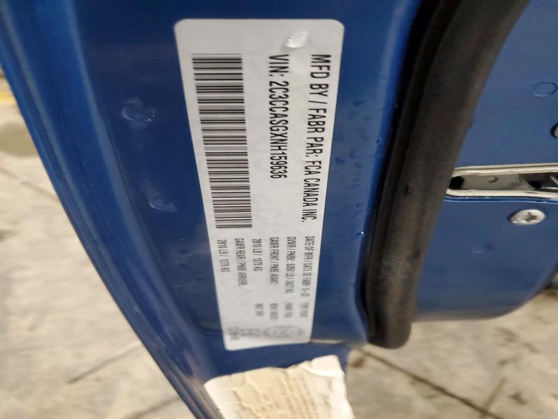 2022 Chrysler 300 მანქანა იყიდება აუქციონზე, vin: 2C3CCASGXNH159636, აუქციონის ნომერი: 74878815